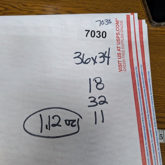 Levi's 502 Classic Blue Denim Jeans Size 36x34 - Picture 15 of 15